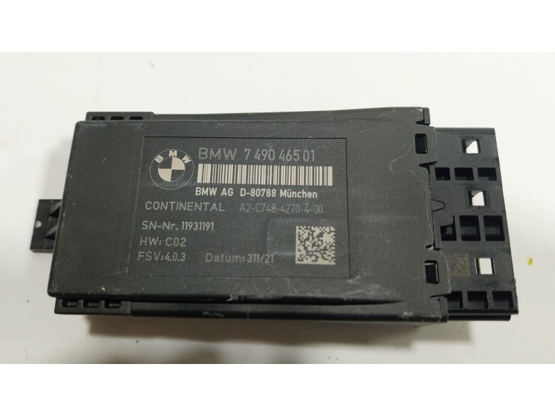 Recambio de modulo electronico para bmw 8 coupé (g15, f92) 840 d xdrive referencia OEM IAM  749046501 