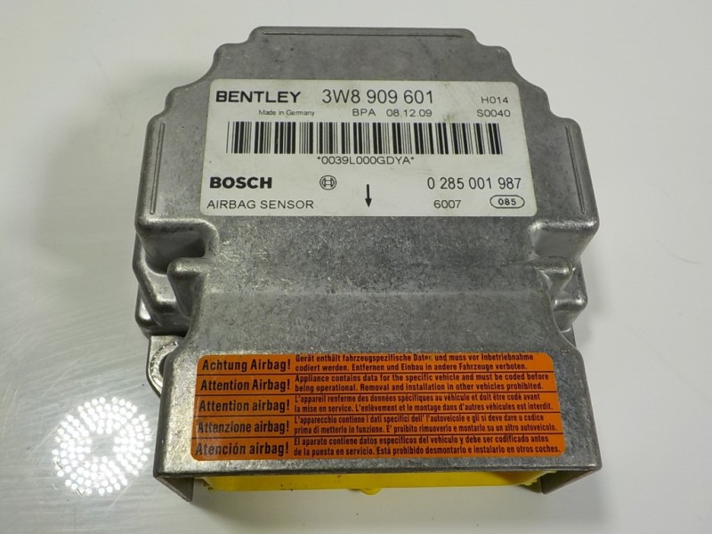 Recambio de centralita airbag para bentley continental gt supersports referencia OEM IAM 3W8909601 3W8909601 