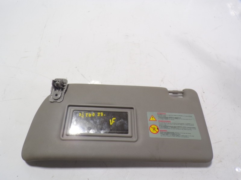 Recambio de parasol izquierdo para nissan navara pick-up (d40m) double cab le 4x4 referencia OEM IAM 964014X80C  