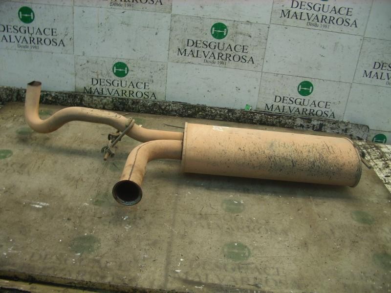 Recambio de tubo escape trasero para opel movano combi medio 2.8t referencia OEM IAM   