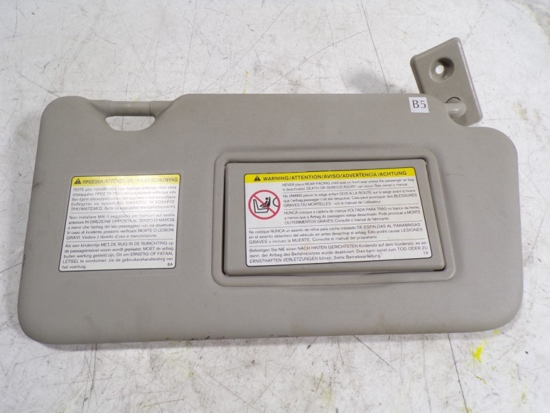 Recambio de parasol derecho para nissan micra (k13) 1.2 cat referencia OEM IAM 964001HP1A  