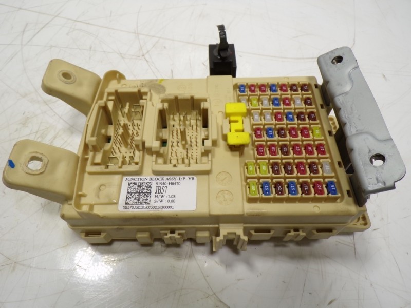 Recambio de caja reles / fusibles para kia rio (yb) 1.2 cat referencia OEM IAM 91950H8570 91950H8570 