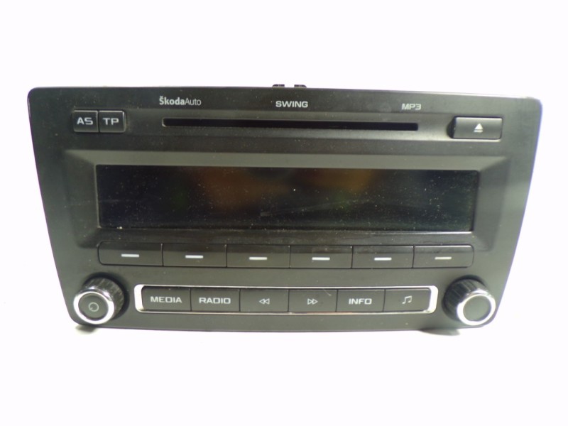 Recambio de sistema audio / radio cd para skoda octavia berlina (1z3) collection referencia OEM IAM 1Z0035161M 1Z0035161F 