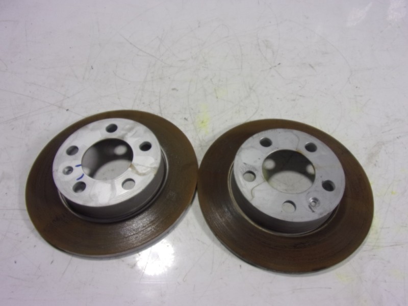 Recambio de disco freno trasero para audi a1 sportback (gba) 1.5 16v tsi act referencia OEM IAM 2Q0615601H  