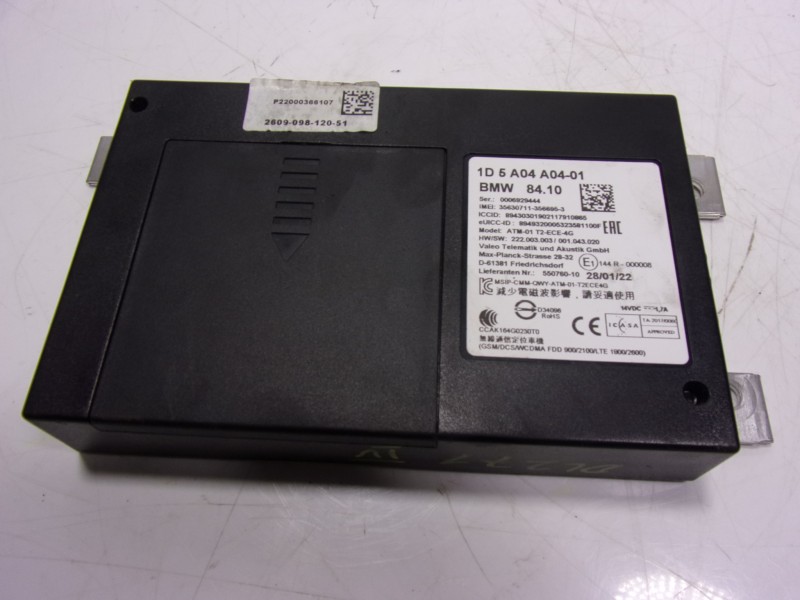 Recambio de modulo electronico para mini cabrio (f57) 1.5 12v referencia OEM IAM 84105A0F1B3 1D5A04A0401 