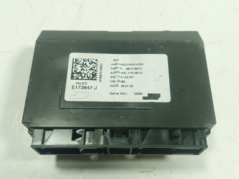 Recambio de modulo electronico para bmw x2 (f39) xdrive 20 i referencia OEM IAM 64119874189 987418901 