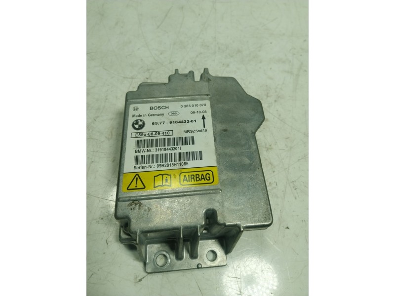 Recambio de centralita airbag para bmw serie 3 berlina (e90) 2.0 turbodiesel cat referencia OEM IAM 65779184432 918443201 