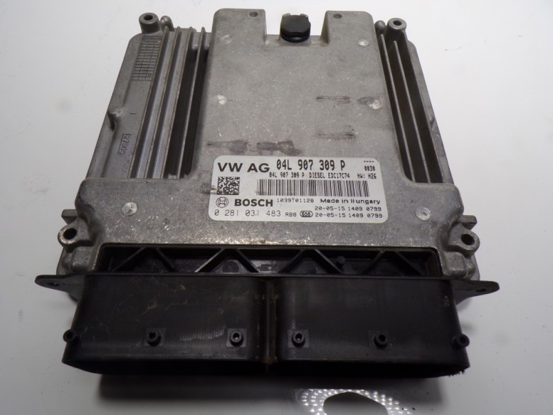 Recambio de centralita motor uce para volkswagen touran (5t1) 2.0 tdi referencia OEM IAM 04L906027BS5T0 04L907309P 