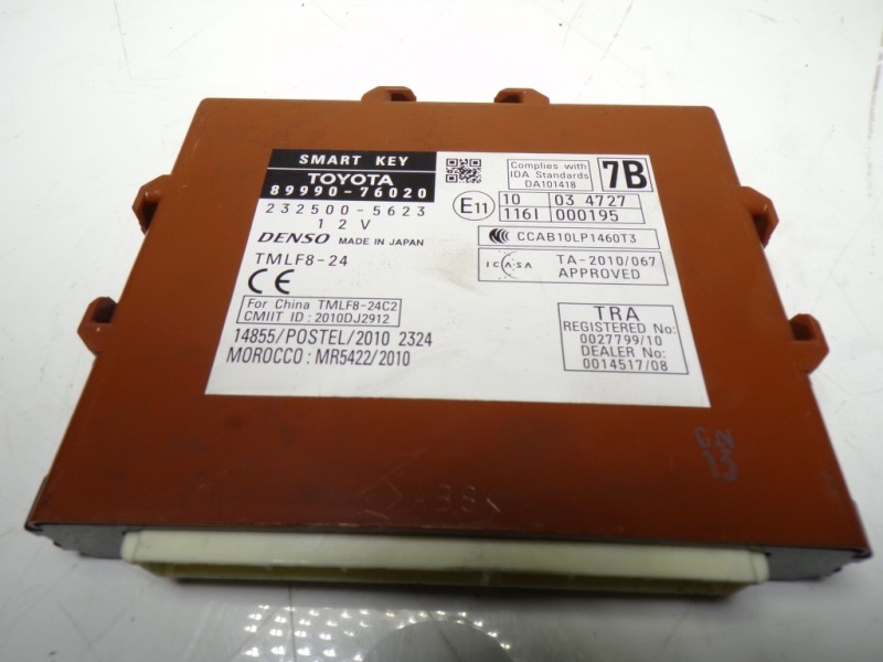 Recambio de modulo electronico para lexus ct 1.8 16v cat (híbrido) referencia OEM IAM 8999076020 8999076020 