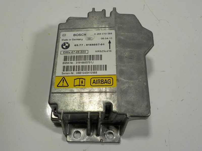 Recambio de centralita airbag para bmw serie 1 berlina (e81/e87) 2.0 turbodiesel cat referencia OEM IAM  6577916605701 028501006
