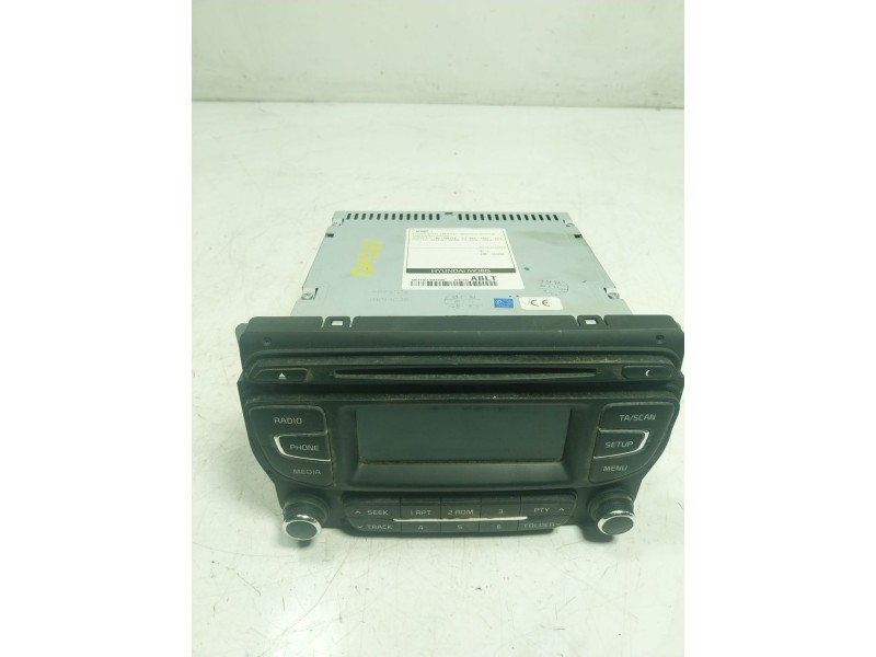 Recambio de sistema audio / radio cd para kia cee´´d 1.6 gdi cat referencia OEM IAM 96174A2000 96170A2100WK 