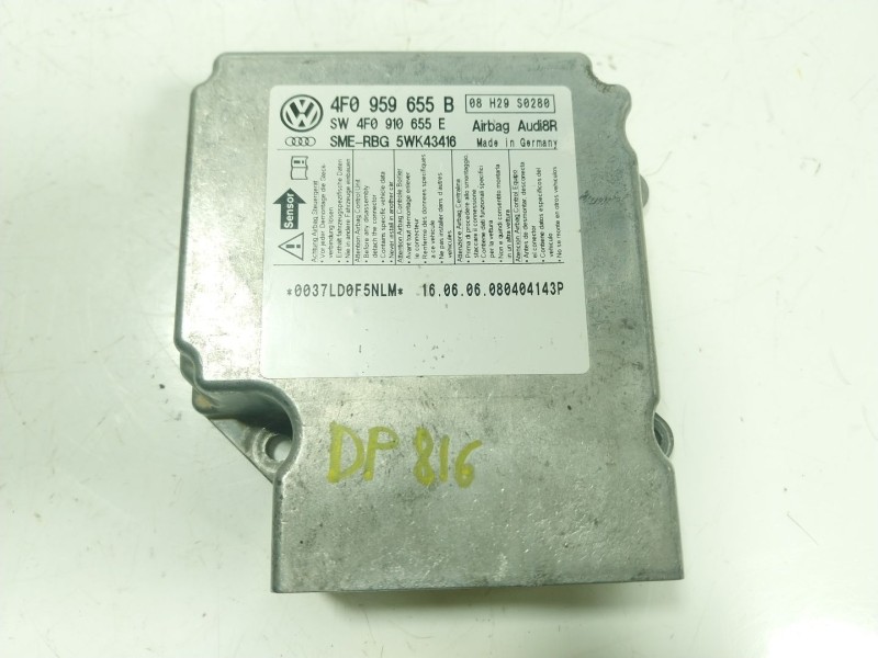 Recambio de centralita airbag para audi a6 c6 (4f2) 2.0 tdi referencia OEM IAM 4F0910655E00H 4F0959655B 