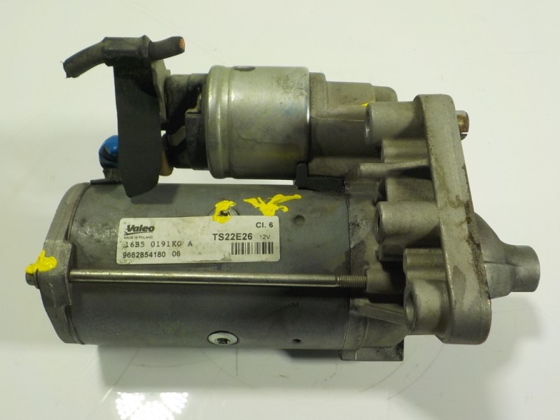 Recambio de motor arranque para peugeot 208 1.6 16v hdi fap referencia OEM IAM  9662854180 