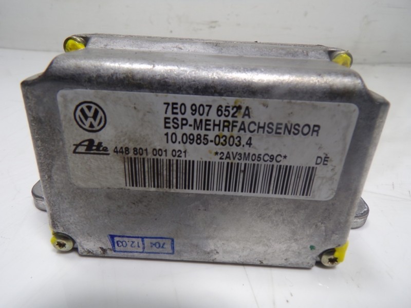 Recambio de modulo electronico para volkswagen touareg (7la) 2.5 tdi referencia OEM IAM 7E0907652A 7E0907652A 