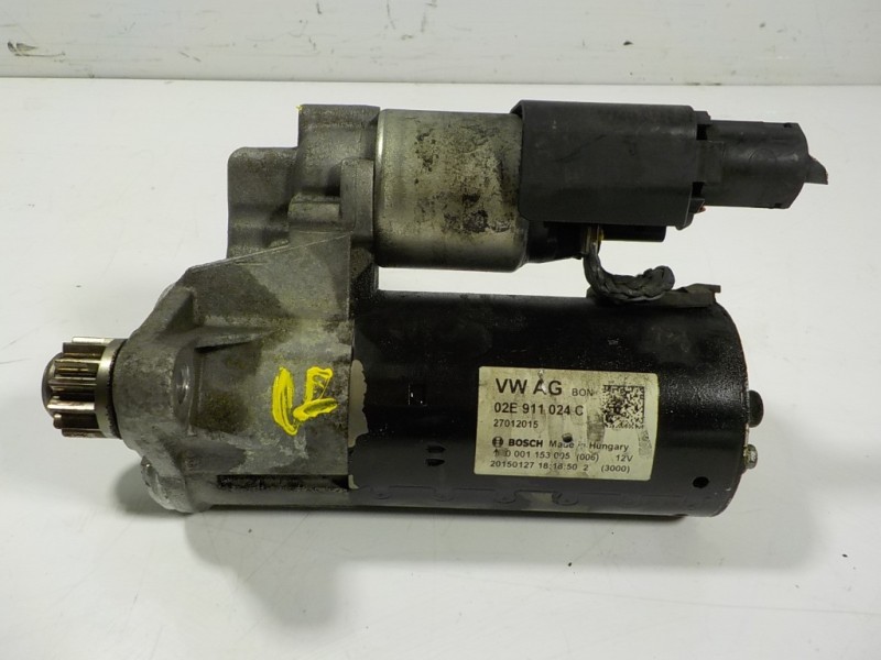 Recambio de motor arranque para volkswagen cc (358) 2.0 tdi referencia OEM IAM 02E911024C 02E911024C 