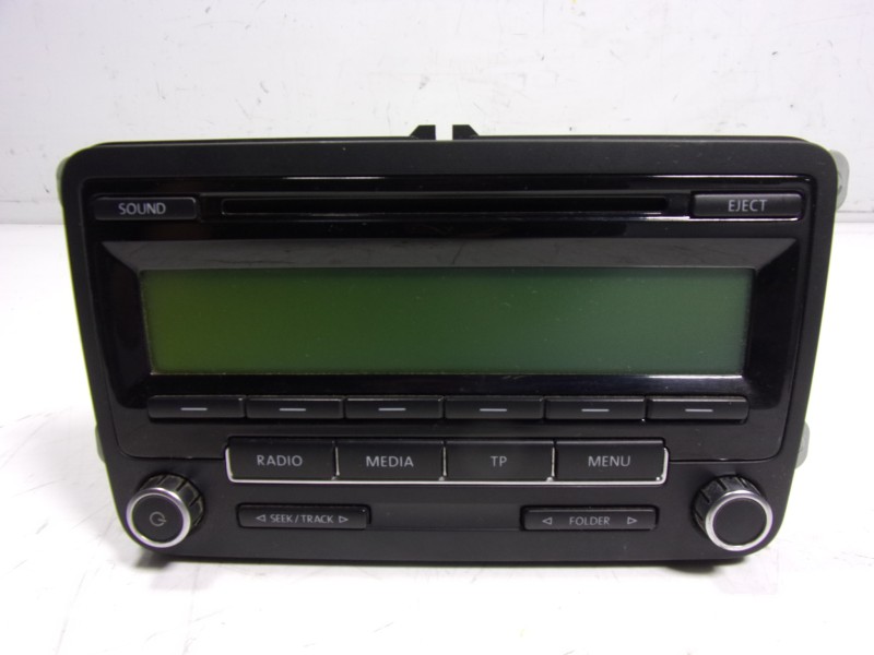 Recambio de sistema audio / radio cd para seat leon (1p1) 1.6 tdi referencia OEM IAM 5P0035186B 5P0035186B 