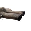 Recambio de tubo escape trasero para bentley continental flying spur (3w_) 6.0 referencia OEM IAM 3W5253609D 3W0253611 