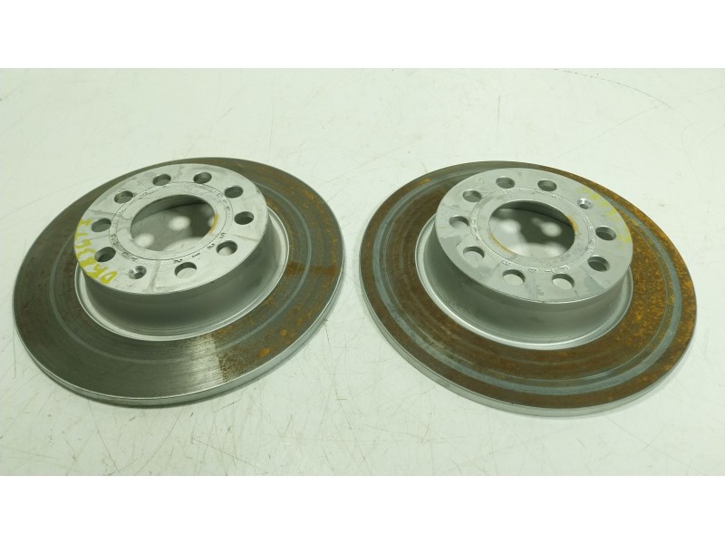 Recambio de disco freno trasero para cupra formentor (km7, kmp) 1.5 tsi referencia OEM IAM 5Q0615601D  