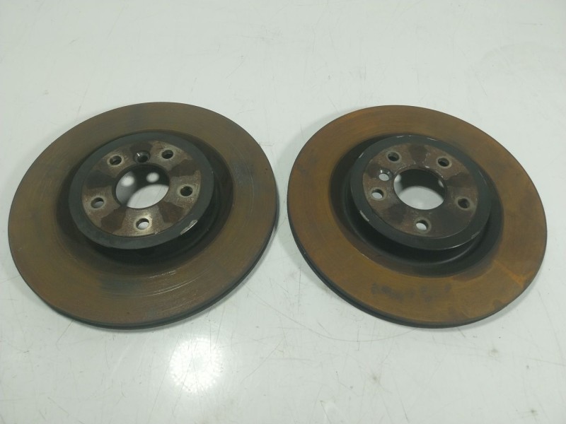 Recambio de disco freno trasero para jaguar xf ii (x260) 2.0 d referencia OEM IAM T4N1744  