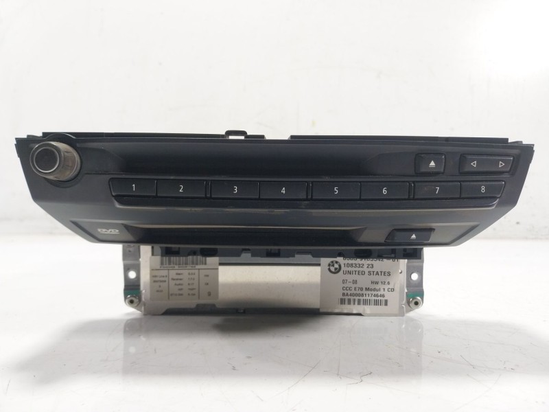 Recambio de sistema navegacion gps para bmw x6 (e71, e72) xdrive 50 i referencia OEM IAM 65129195753 6583918554201 