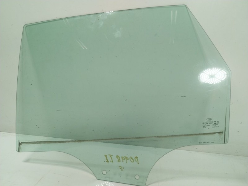 Recambio de cristal puerta trasero izquierdo para audi q3 (f3b) 35 tdi referencia OEM IAM 83A845205  