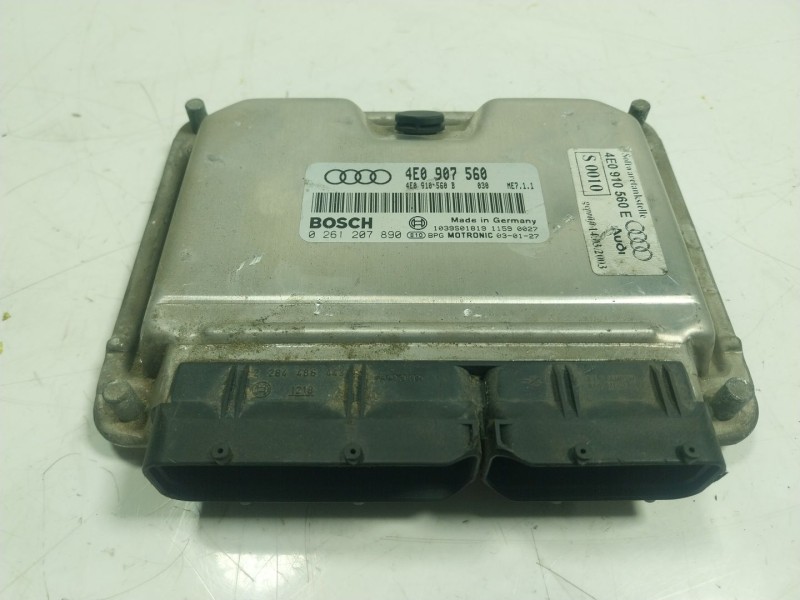 Recambio de centralita motor uce para audi a8 (4e2) 4.2 quattro referencia OEM IAM 4E0910560E 4E0907560 