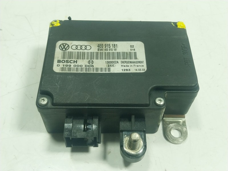 Recambio de modulo electronico para audi a8 (4e2) 4.2 quattro referencia OEM IAM 4E0910181C 4E0915181 