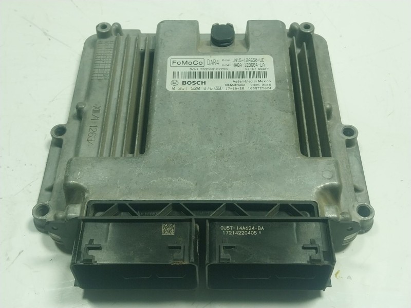 Recambio de centralita motor uce para ford ecosport 1.0 ecoboost referencia OEM IAM 2168860 JN1512A650UE 