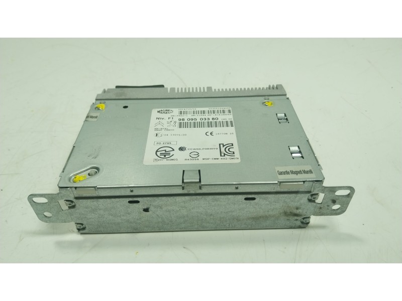 Recambio de sistema audio / radio cd para peugeot 2008 i (cu_) 1.6 hdi referencia OEM IAM 1613487880 9809503380 