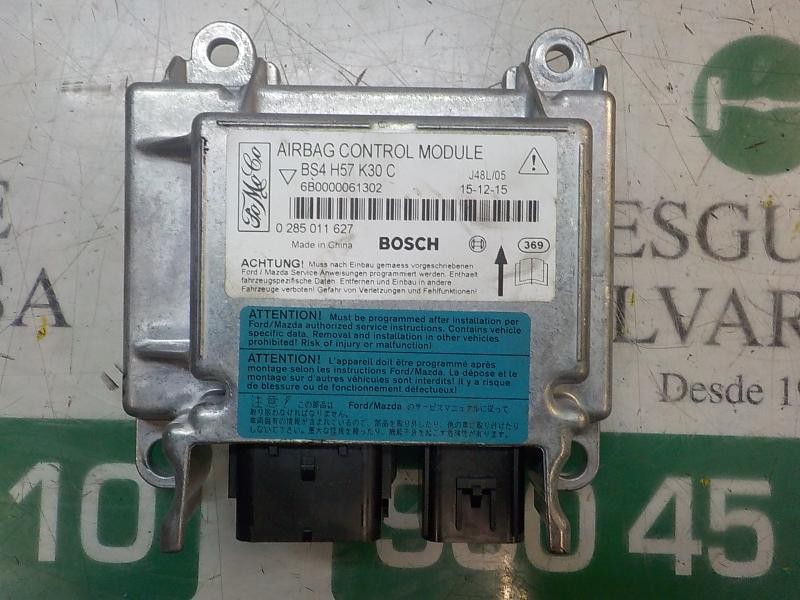 Recambio de centralita airbag para mazda 3 berlina (bk) 1.6 cd diesel cat referencia OEM IAM BS4H57K30C 0285011627 0285011627