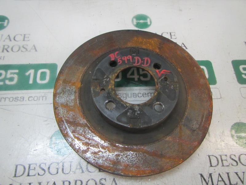 Recambio de disco freno delantero para citroën c-zero seduction referencia OEM IAM 1612090780  