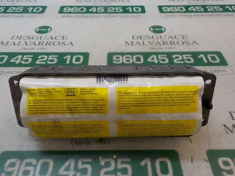 Recambio de airbag delantero derecho para audi a3 sportback (8p) 2.0 tdi referencia OEM IAM 8P0880202C 8P0880202 