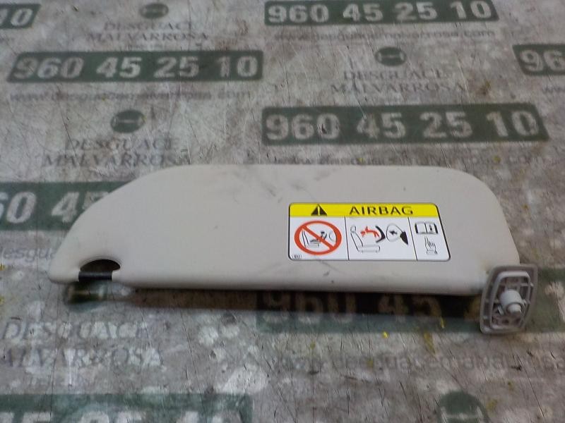 Recambio de parasol derecho para toyota aygo 1.0 cat referencia OEM IAM 047410H080B0  