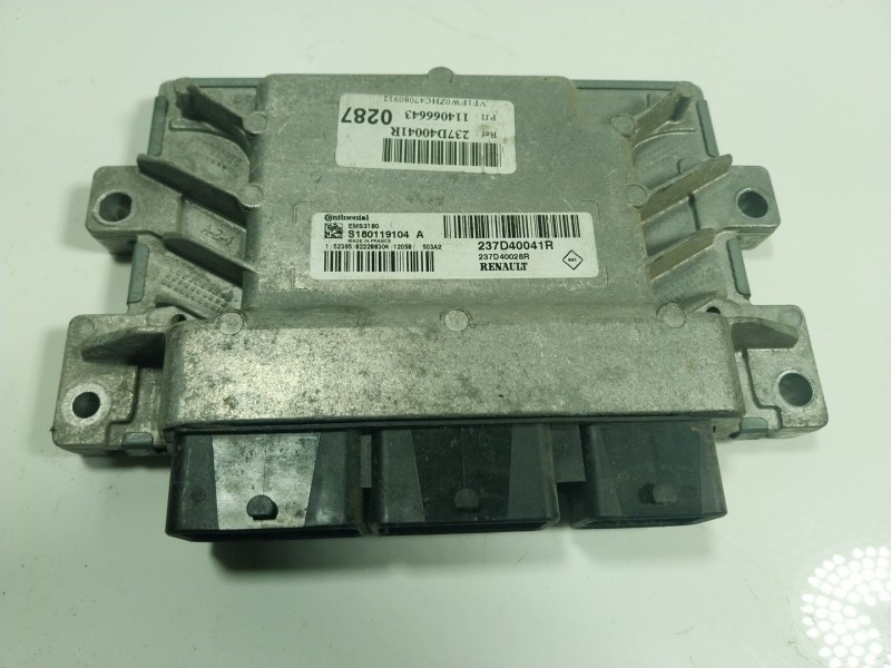 Recambio de centralita motor uce para renault kangoo z.e. maxi 5-sitzer referencia OEM IAM 237D40113R 237D40041R 