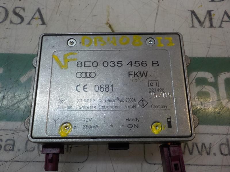 Recambio de modulo electronico para audi a3 sportback (8p) 2.0 tdi referencia OEM IAM 8E0035456D 8E0035456B 