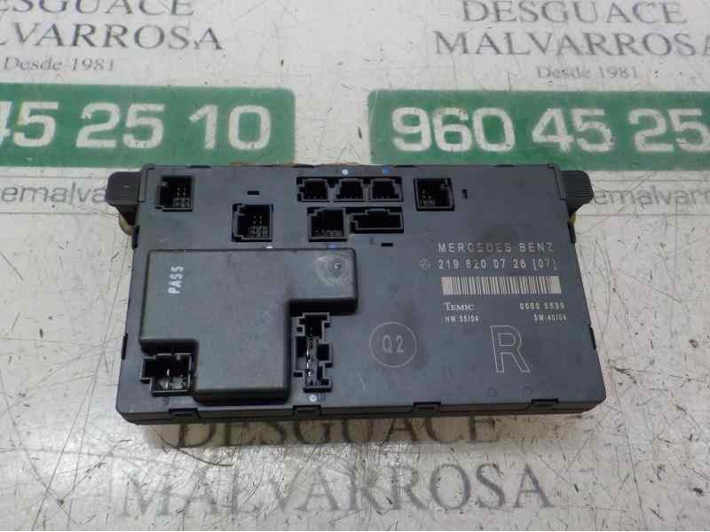Recambio de modulo electronico para mercedes-benz clase cls (w219) 3.0 cdi cat referencia OEM IAM A2198200726 A2198200726 