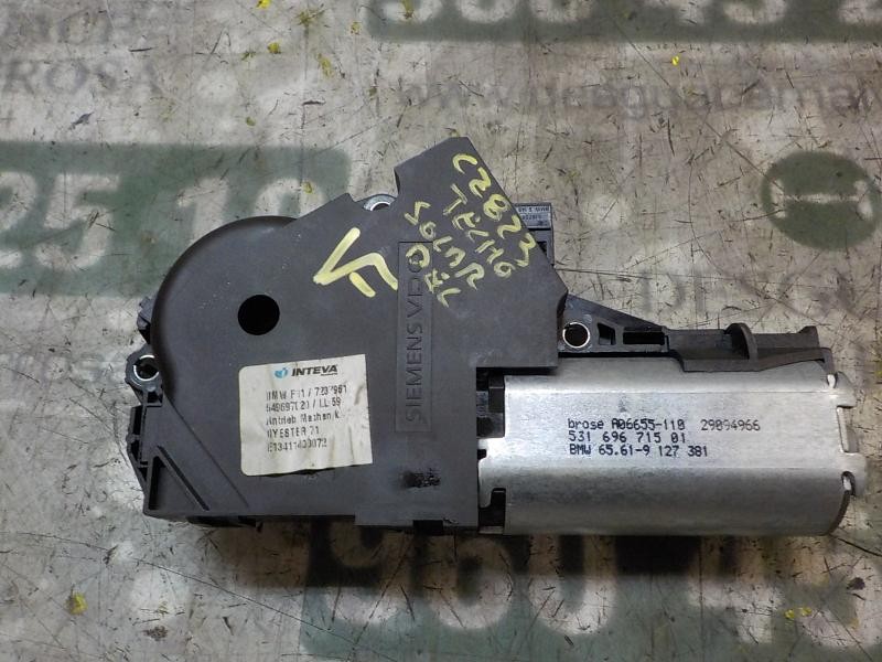Recambio de motor techo electrico para bmw serie 5 touring (f11) 520d referencia OEM IAM 67619127381 65619127381 53169671501