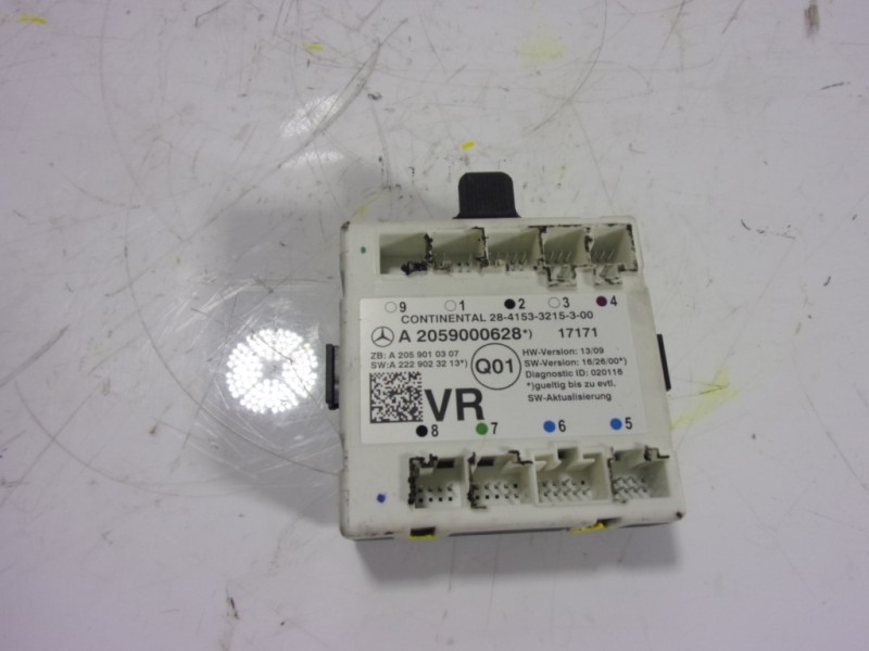 Recambio de modulo electronico para mercedes-benz clase c coupe (w205) c 220 d (205.304) referencia OEM IAM A2059000628 A2059000