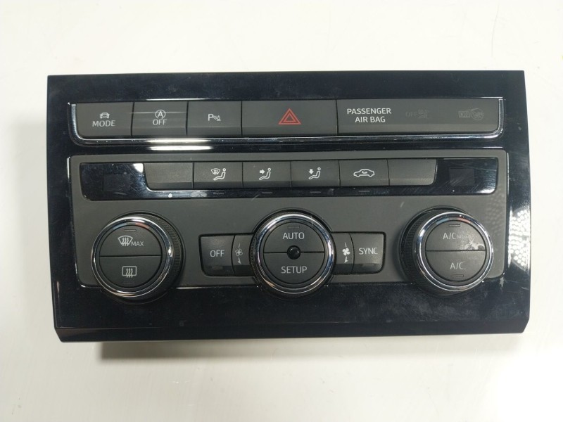 Recambio de mando climatizador para seat leon (5f1) fr referencia OEM IAM 5F0907044AKYMS 5F0907044 