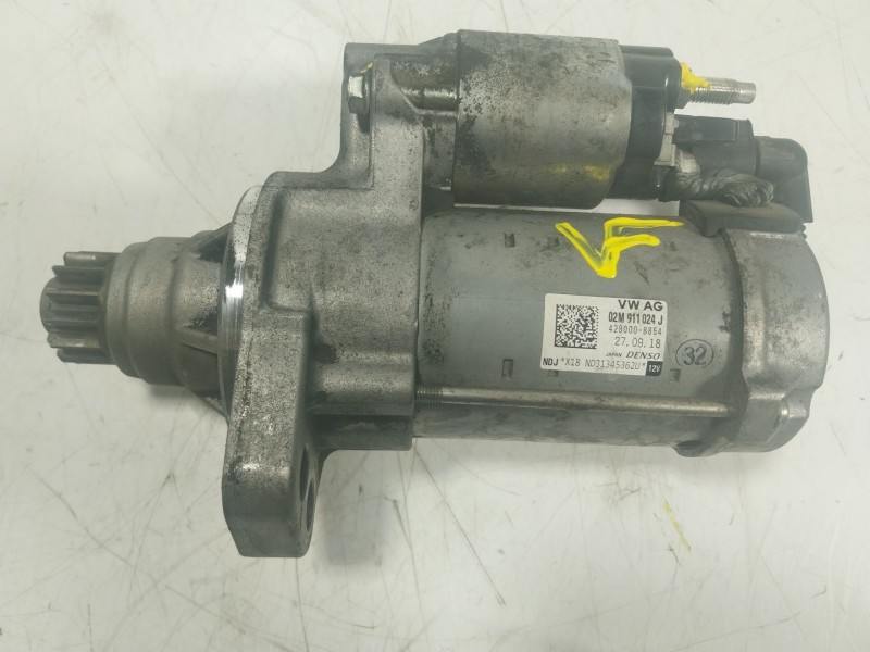 Recambio de motor arranque para seat leon (5f1) fr referencia OEM IAM 02M911024J 02M911024J 
