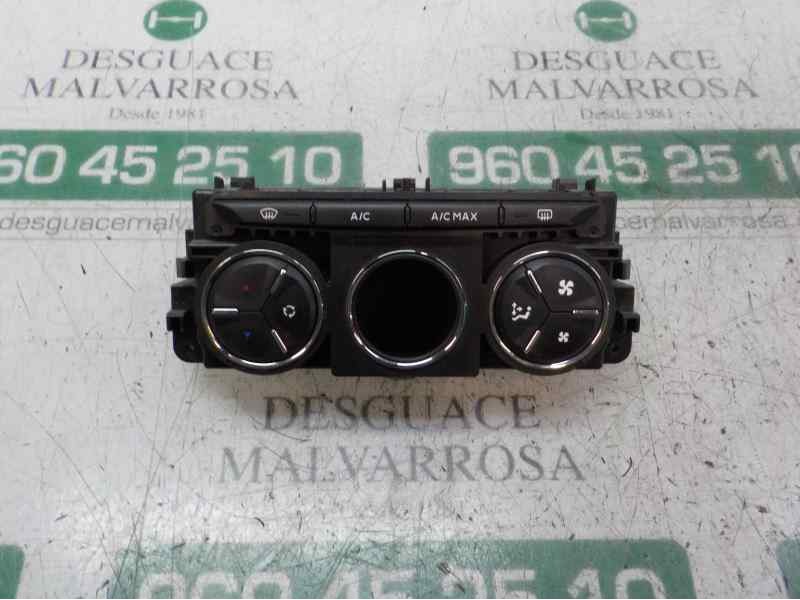 Recambio de mando climatizador para citroën c-elysée exclusive referencia OEM IAM 1609170680 96746550ZD 15W37E03
