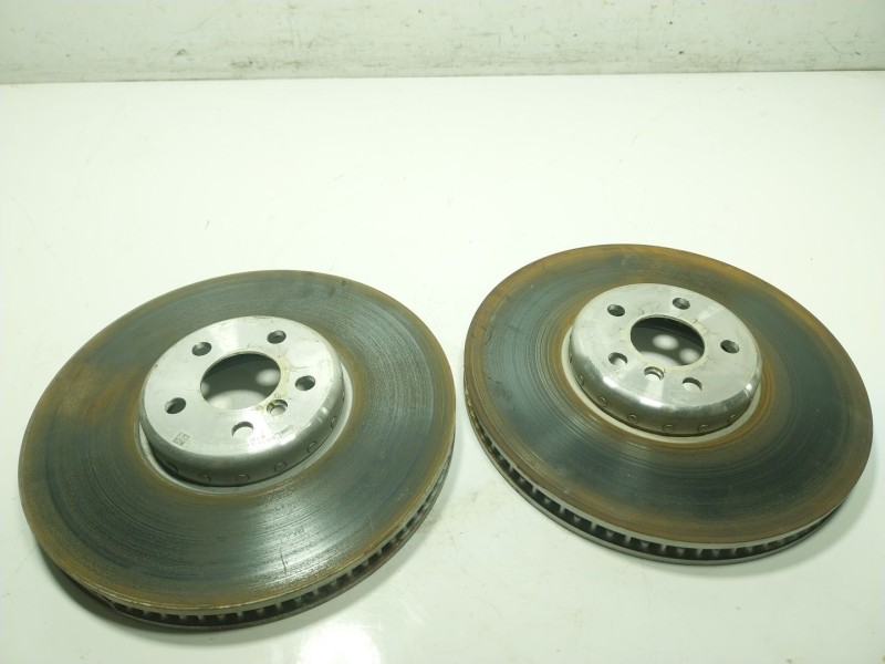 Recambio de disco freno delantero para bmw x7 (g07) xdrive 40 d mild-hybrid referencia OEM IAM 34106880077 34106880078 