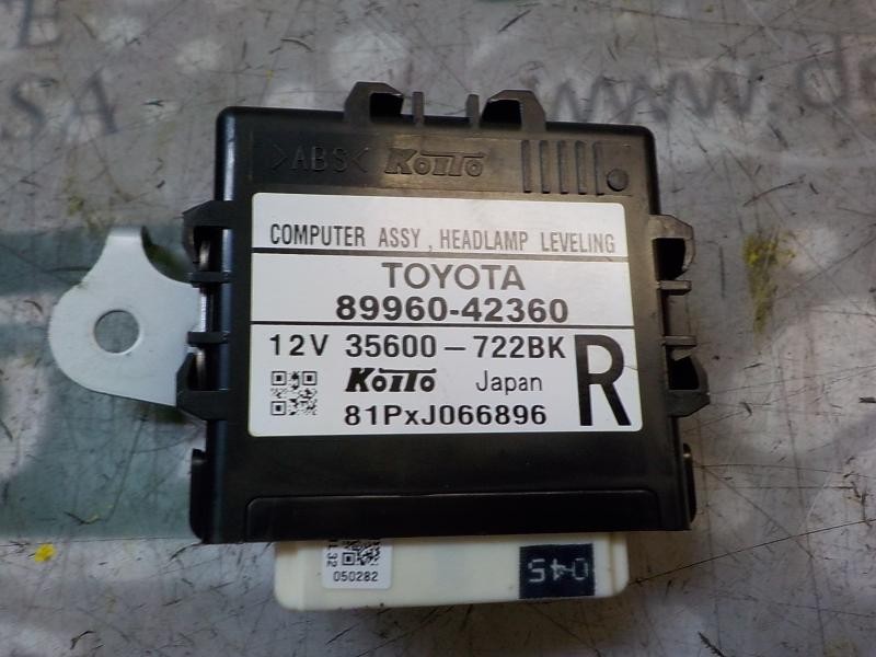 Recambio de modulo electronico para toyota rav 4 2.0 d-4d cat referencia OEM IAM  8996042360 