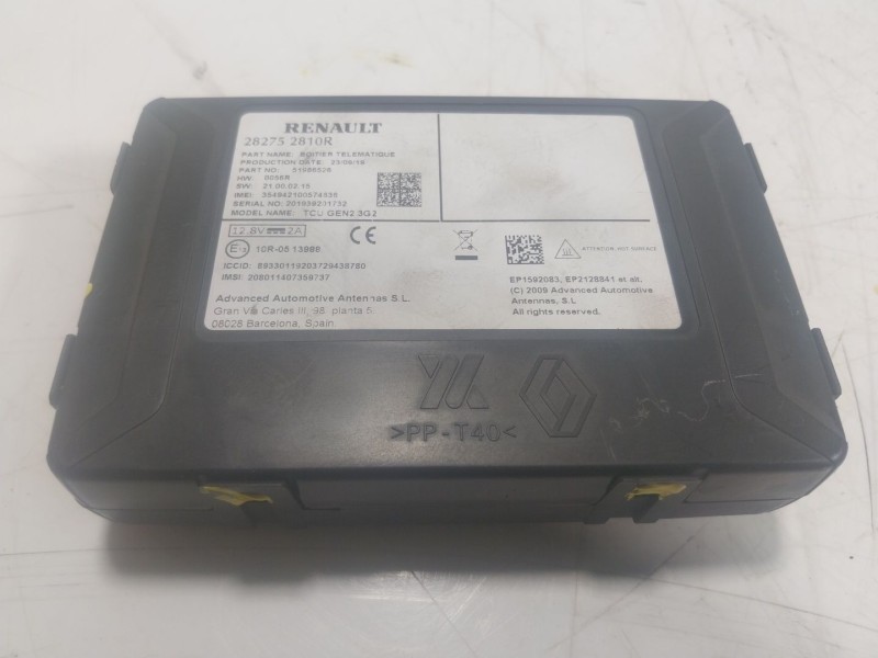 Recambio de modulo electronico para smart forfour ev eq 17.6 kwh referencia OEM IAM A4539008207 282752810R 