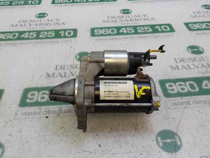 Recambio de motor arranque para opel corsa e 1.4 referencia OEM IAM 25198414  
