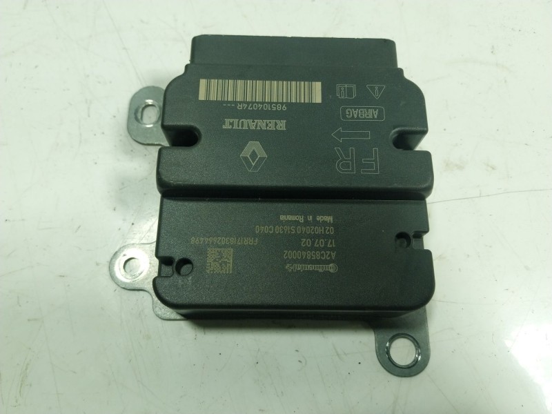 Recambio de centralita airbag para renault zoe life referencia OEM IAM  985104074R 