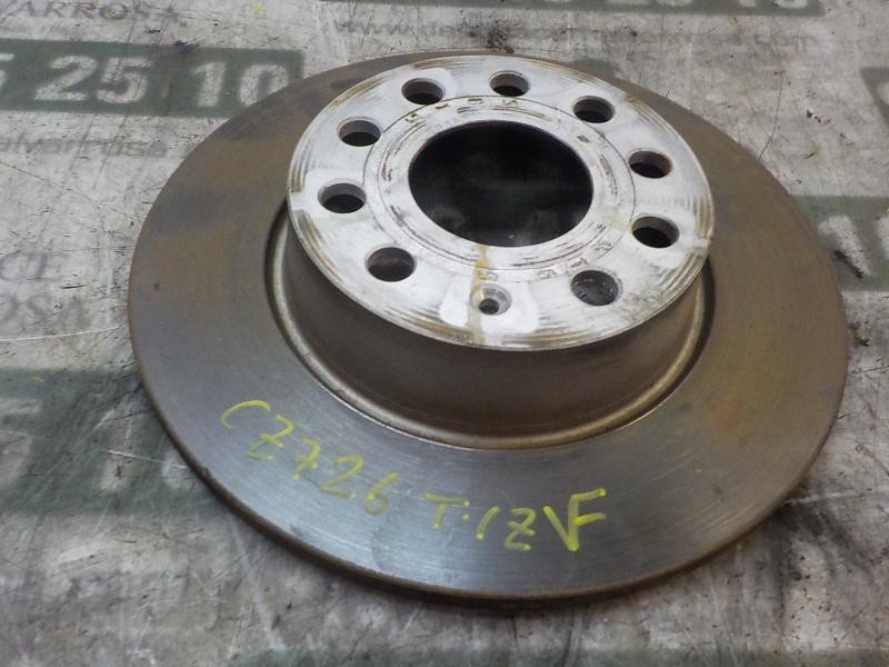 Recambio de disco freno trasero para volkswagen golf vii variant 2.0 tdi referencia OEM IAM 1K0615601AA  