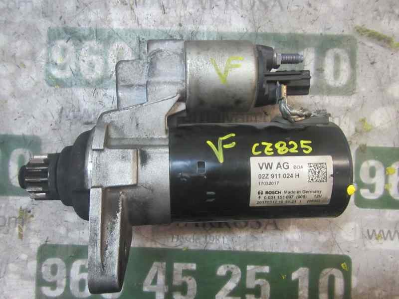 Recambio de motor arranque para skoda spaceback (5h) 1.6 tdi dpf referencia OEM IAM 02Z911024H 0001153007 0001153007