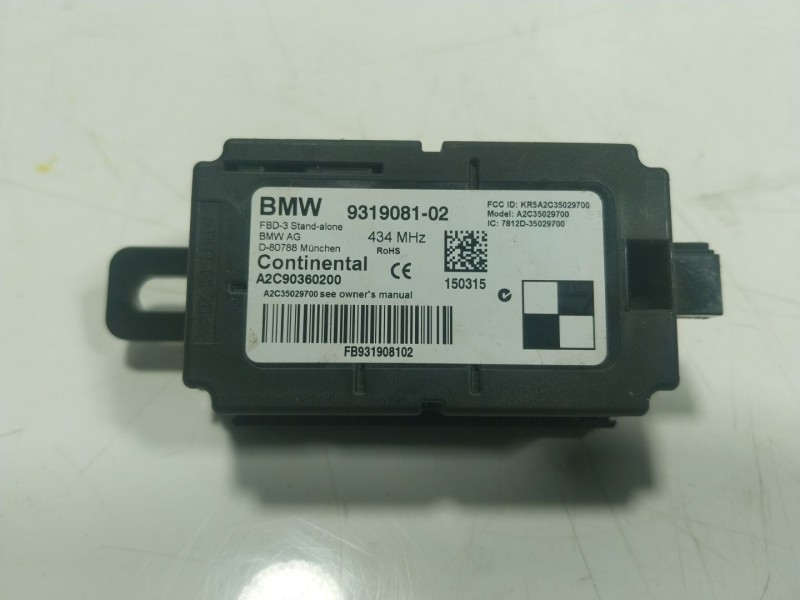 Recambio de modulo electronico para bmw 3 touring (f31) 316 d referencia OEM IAM  931908102 