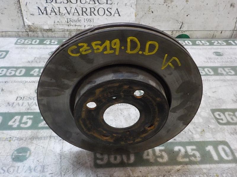 Recambio de disco freno delantero para toyota yaris 1.4 turbodiesel cat referencia OEM IAM 435120D060  
